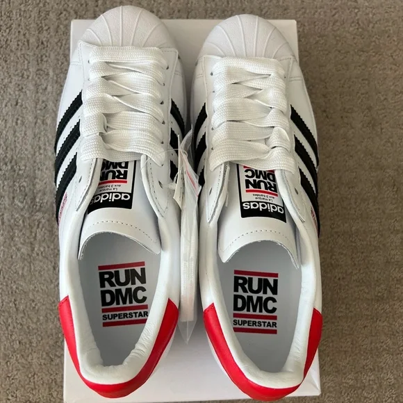 Adidas Superstar 50th Anniversary Run DMC She’ll Toes ORIGINALS DS
